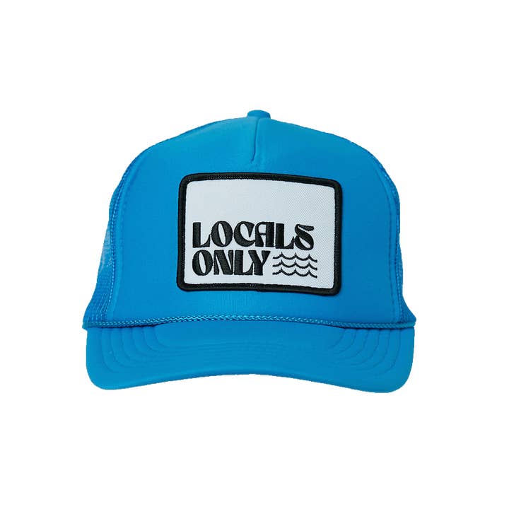 Local Beach - Wholesale Trucker Hat - Unisex - Locals Only II Patch Trucker Hat2