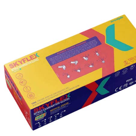 Nitril Undersøgelseshandsker 4 ml AQL 1.5 for engroshandel hos Arrowgate Limited