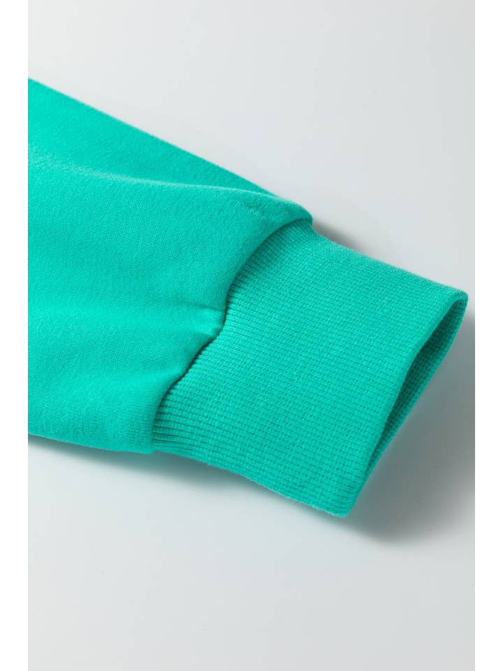 66DISCO - Vente Sweat-shirt – femme - Sweatshirt bénie brodée à col montant taille plus 66 (S-4X)31