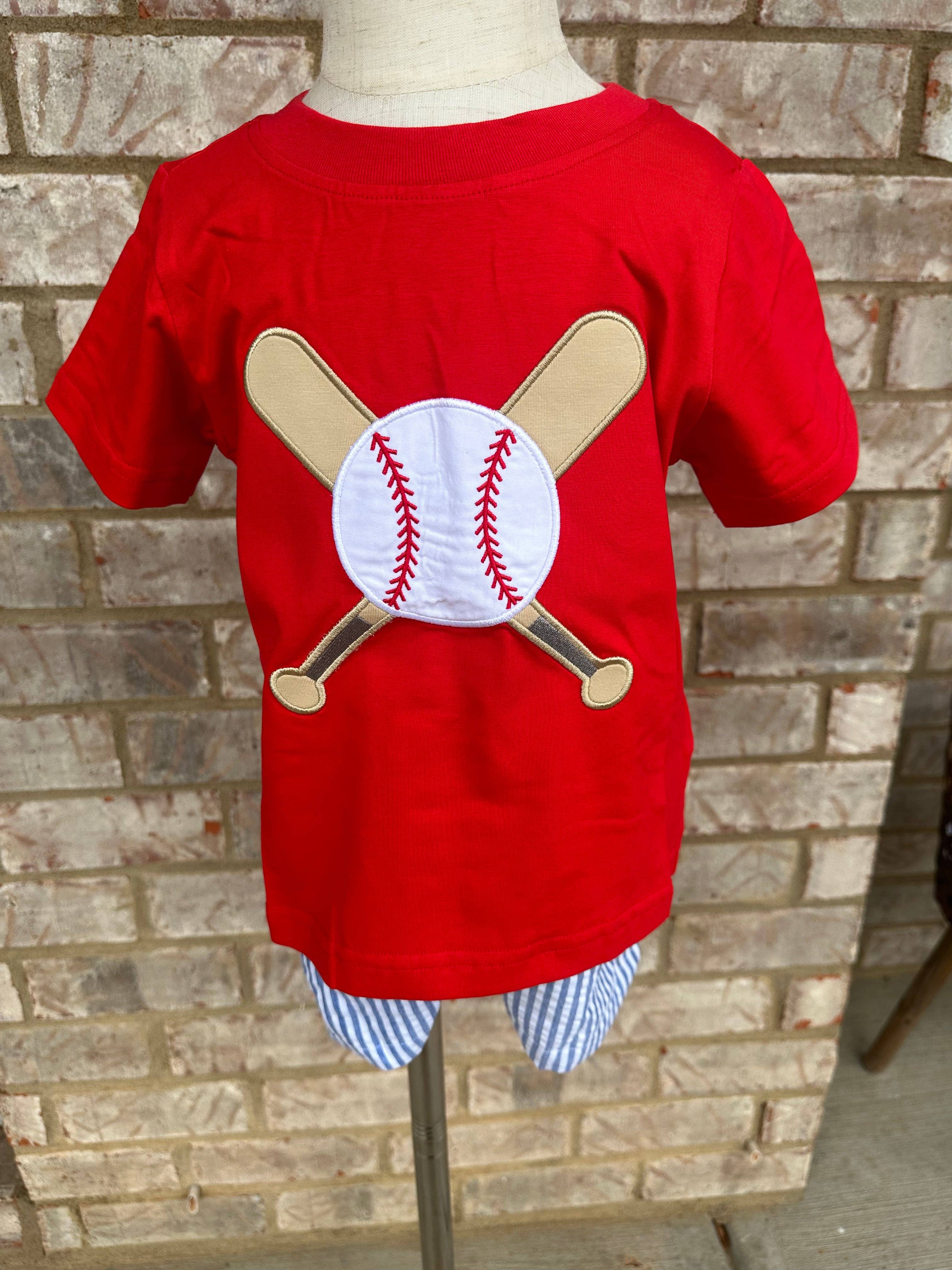 Beck & Gray - Wholesale Top & Short Set - Kids - BOYS BASEBALL SHORT SET