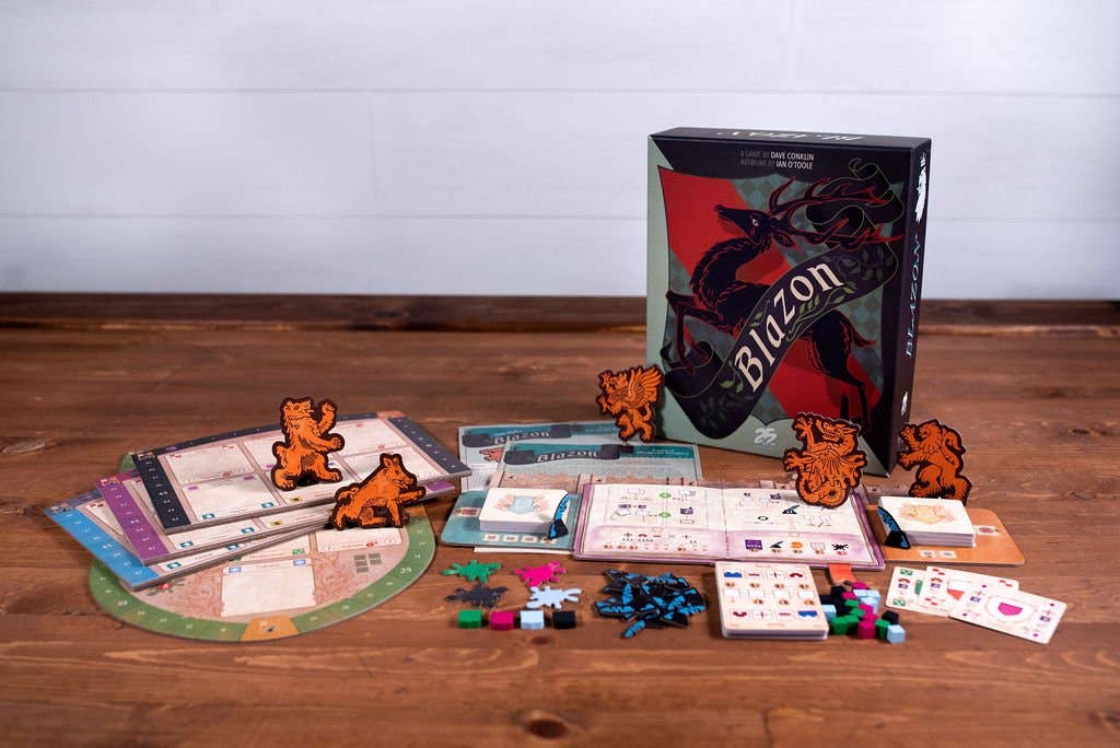 25th Century Games - Wholesale Board Game - Blazon - Heraldic Shield Design Board Game3