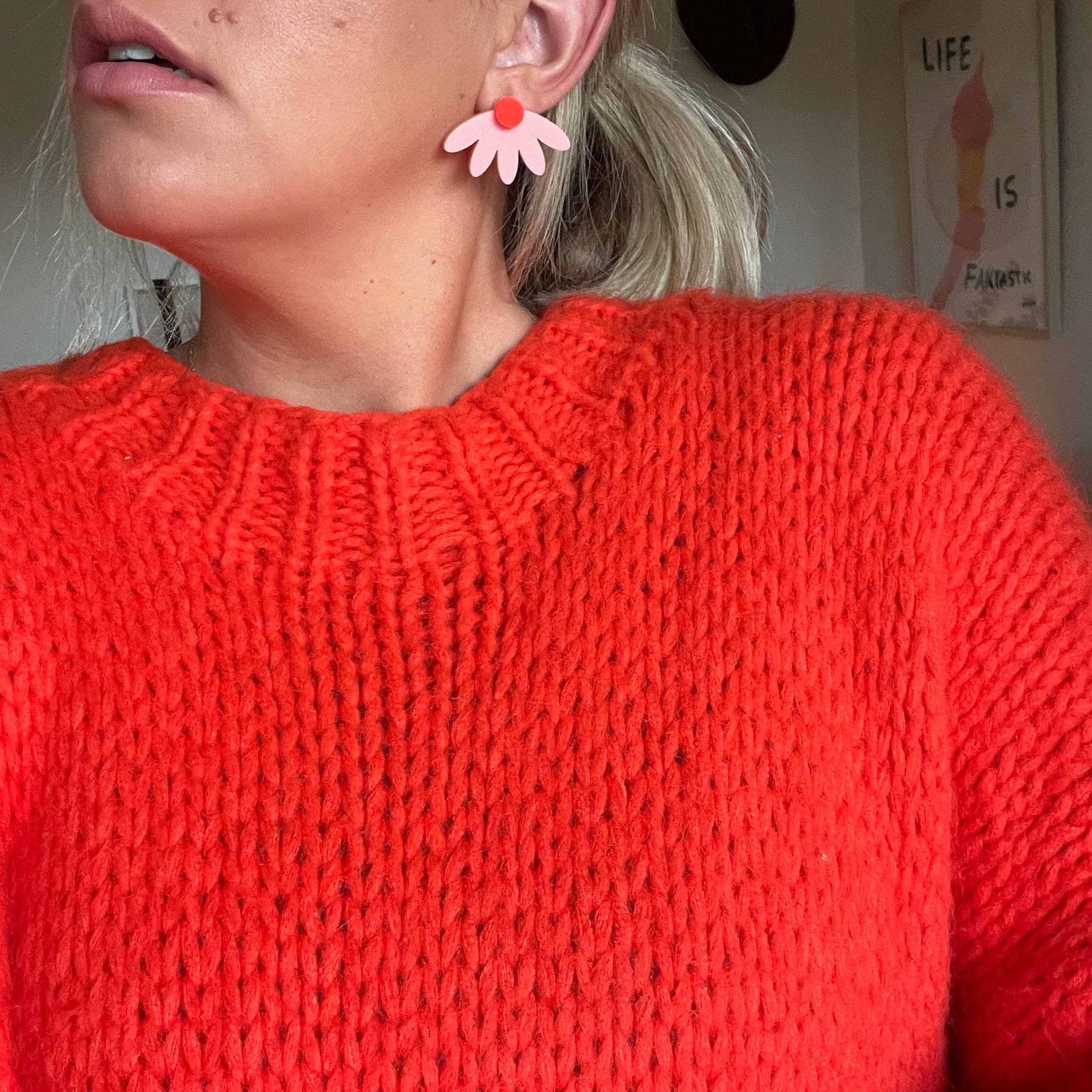 Emeldo – Großhandel Ohrstecker – Fleur Flower Studs//Farbe wählen2
