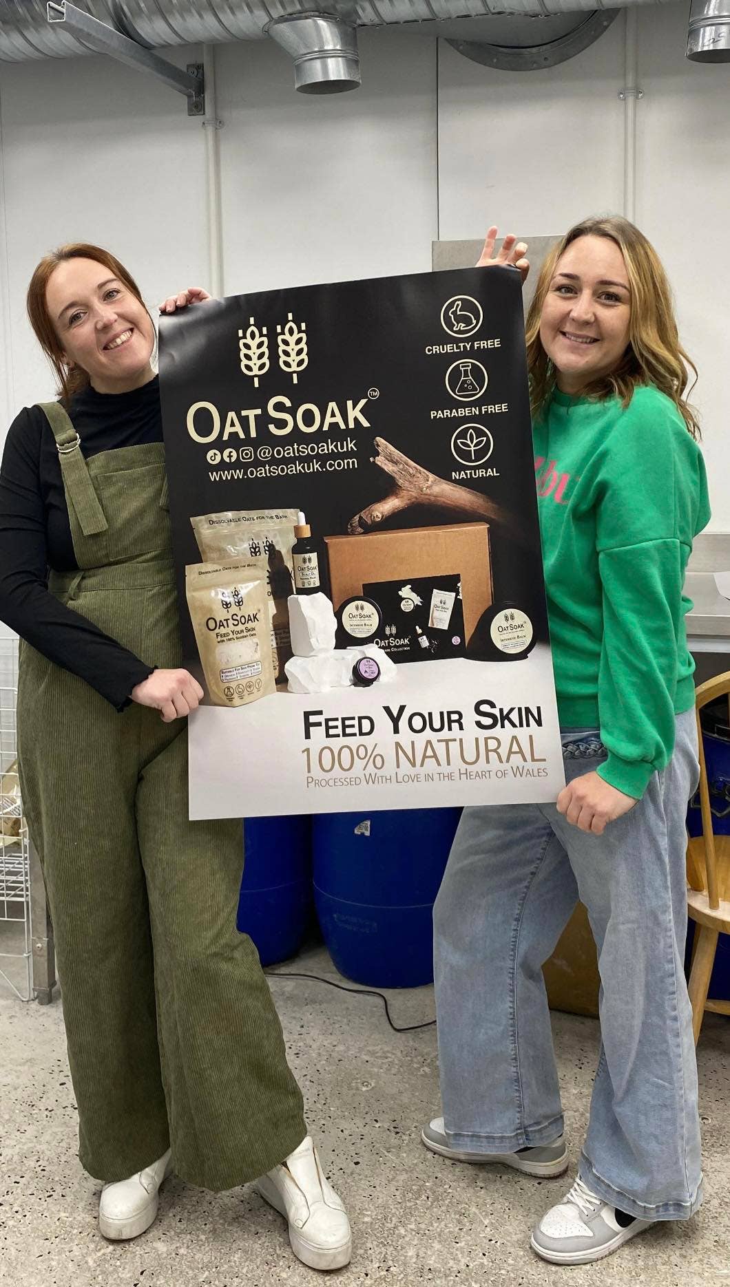 Bare Boutique – Leite/Sais de banho por atacado – OatSoak - Aveia Solúvel para Banho. Cuidados Naturais para a Pele.5