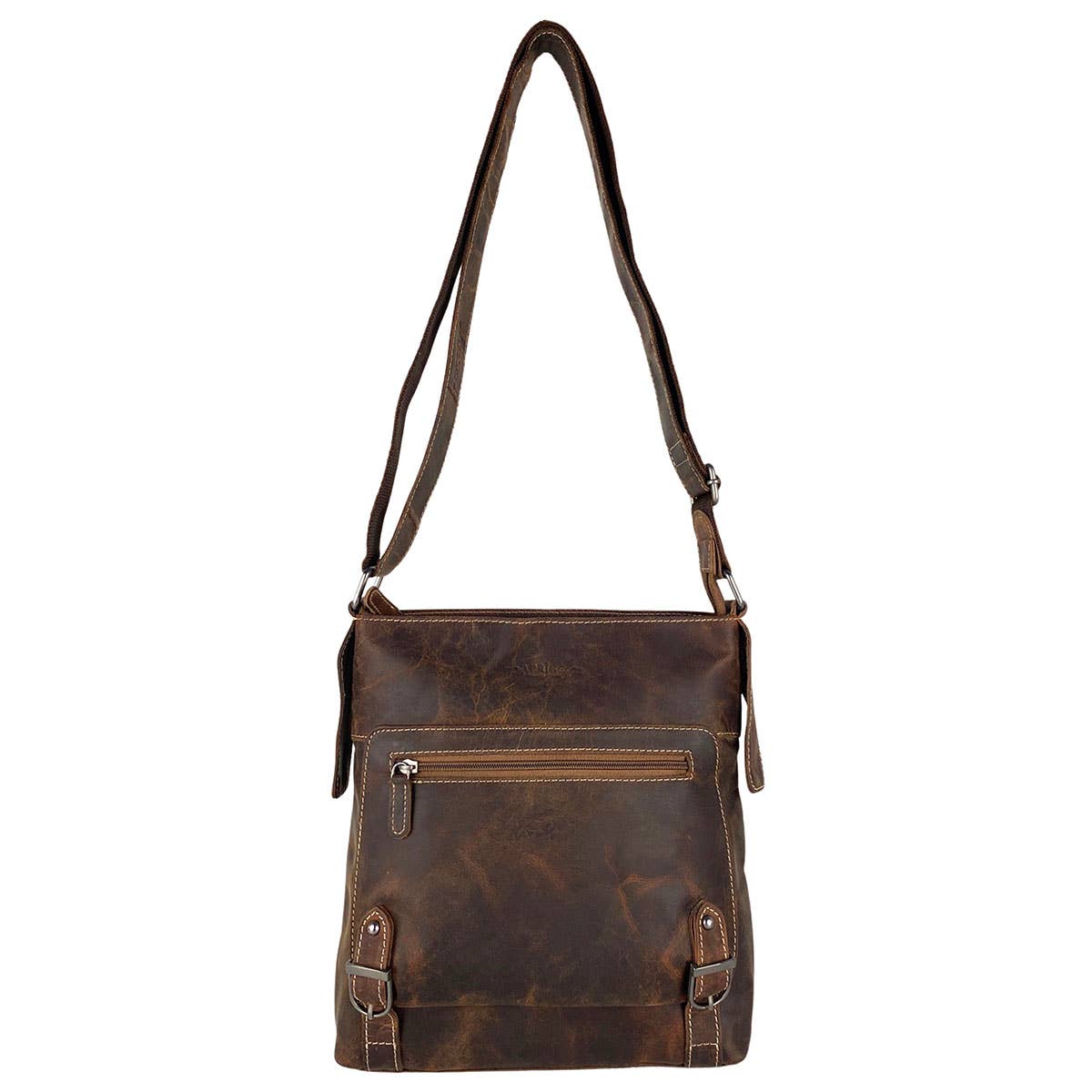 Arrigo – Großhandel Schultertasche – Unisex – Arrigo Unisex-Schultertasche aus Büffelleder, 3 Farben15