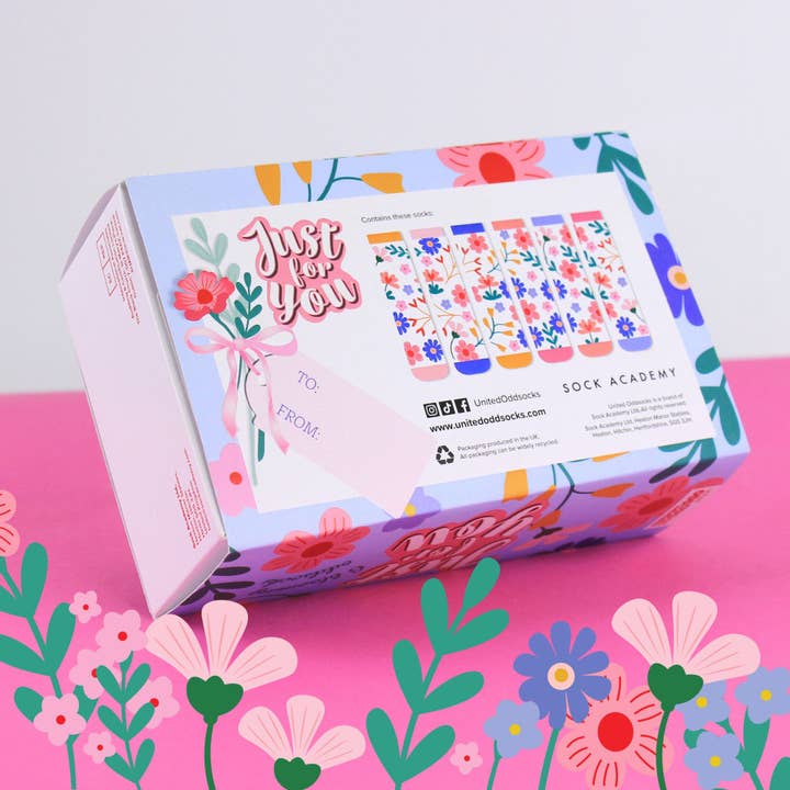 Sock Academy – wholesale Socks – Women's – JUST FOR YOU - 6 Odd Socks Gift Box | United Oddsocks6