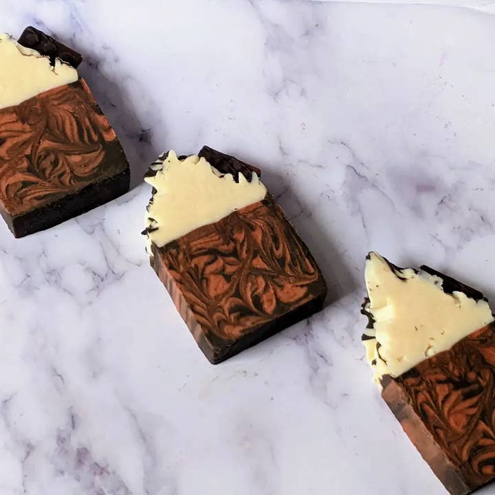 The Loopy Spoonie - Wholesale Bar Soap - Cup of Cocoa Frosted Bar Soap2