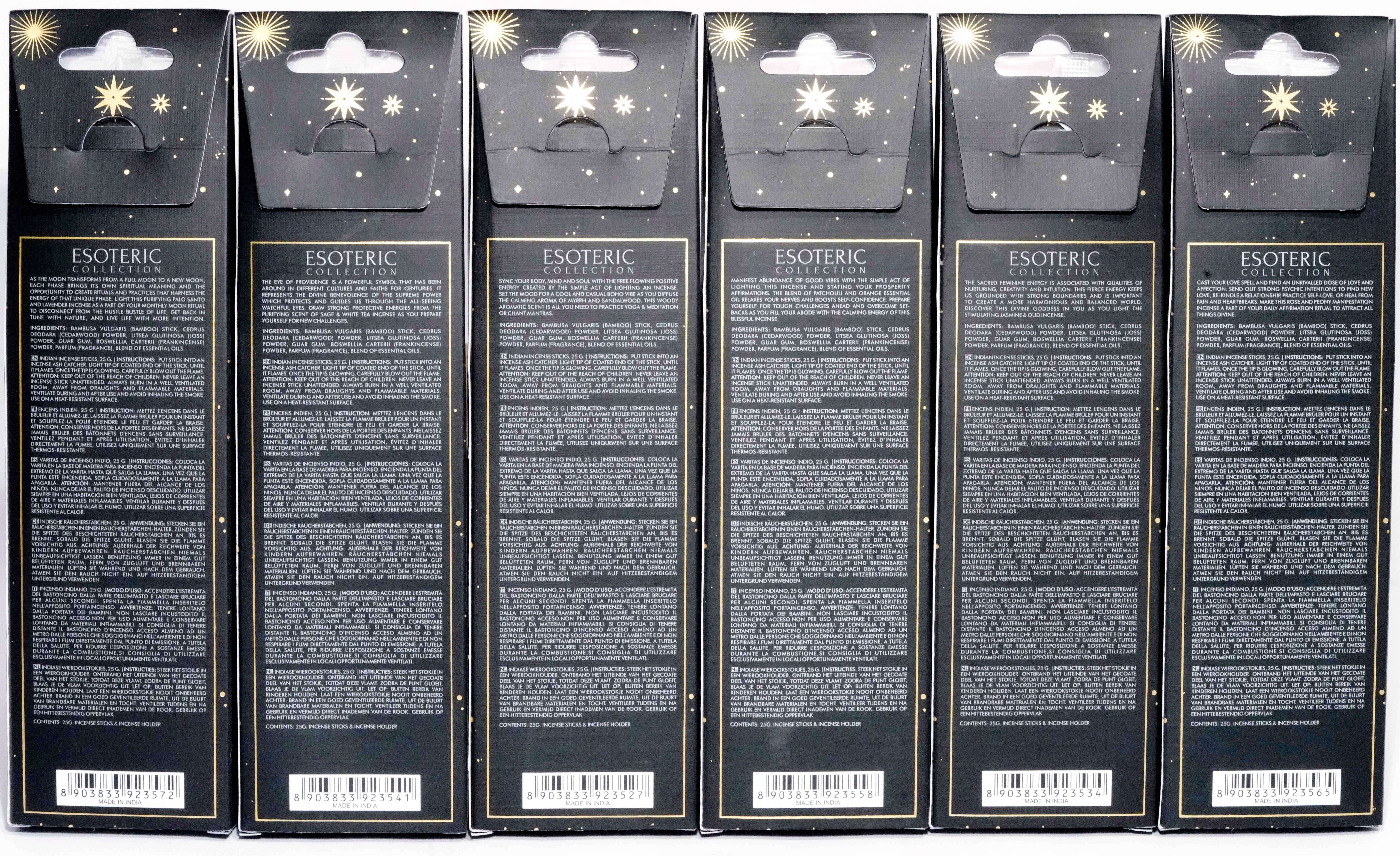 R. Expo/Song of India - Wholesale Incense - Esoteric Incense Display2