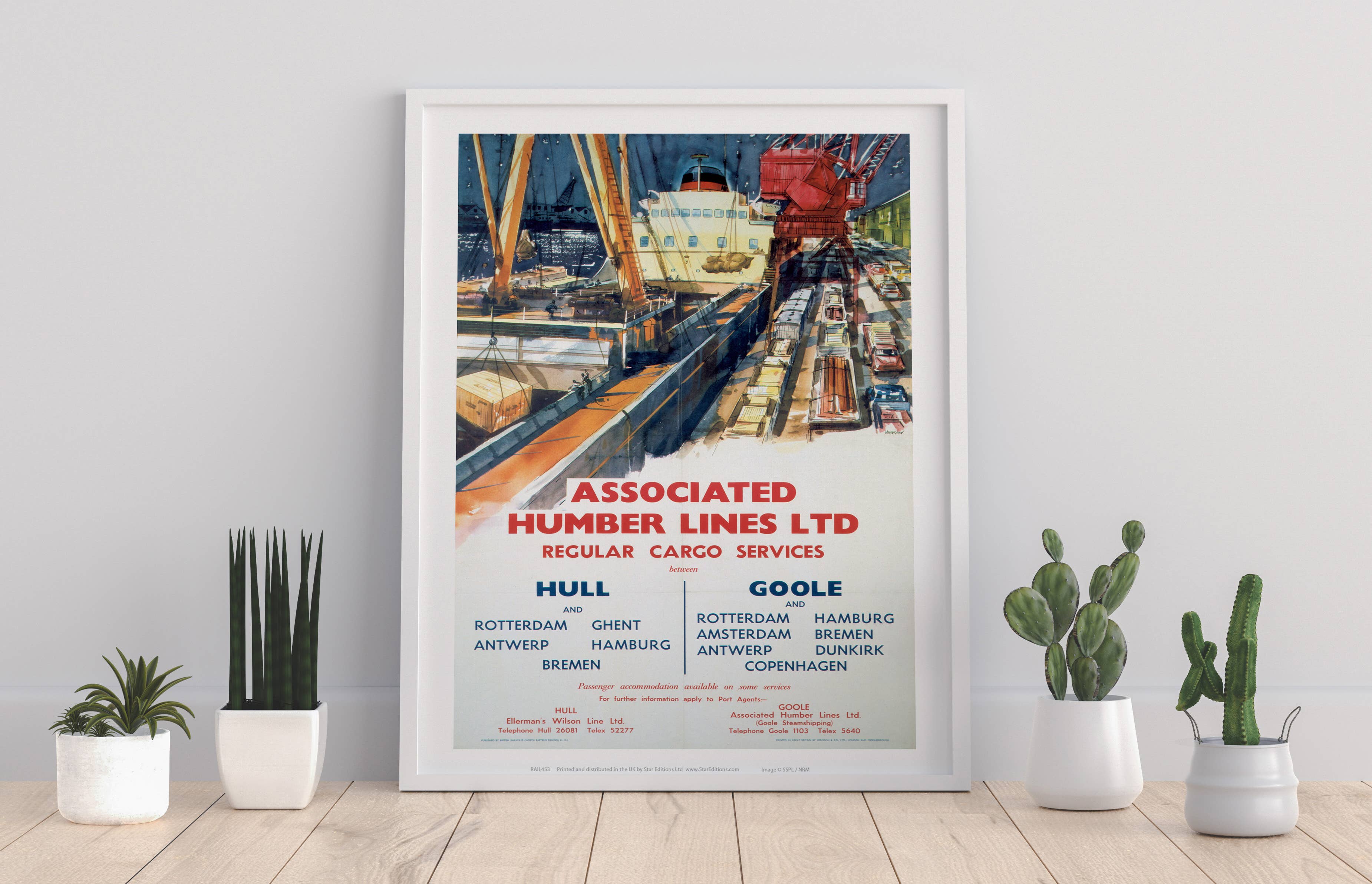 Star Editions – wholesale Art print – Associated Humber Lines Ltd Hull And Goole - Art Print0