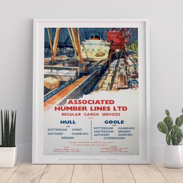 Star Editions – wholesale Art print – Associated Humber Lines Ltd Hull And Goole - Art Print0