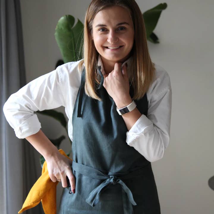 dodesign - Wholesale Apron - Linen Apron / Natural5