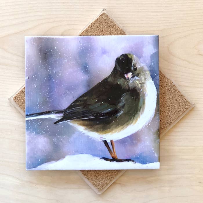 Art by Alyssa - Wholesale Trivet - Junco Trivet0