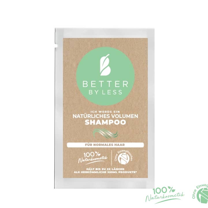 Better by Less GmbH – Großhandel Shampoo-Puck/festes Shampoo – Shampoo - Nachfüll Sachet - Feuchtigkeit und Pflege1