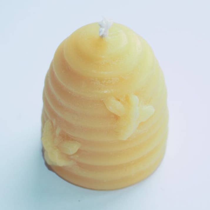 Small hive pure beeswax candle for wholesale by Fantasy Candles
