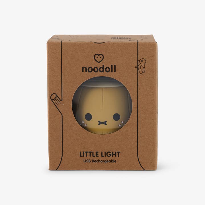 Noodoll - Venta al por mayor Luces de noche - Niños y bebés - Little Light - Luz nocturna Ricelogi de tocón de árbol marrón2