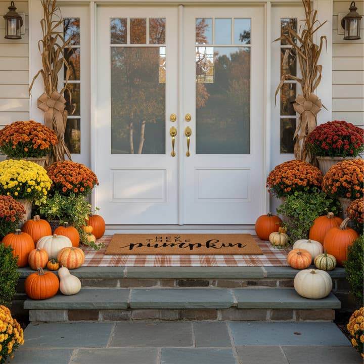 Calloway Mills - Wholesale Door Mat - Hey There Pumpkin Fall Doormat1