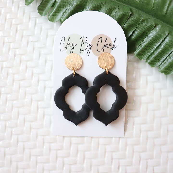 Sort og Guld Elegant Dingle for engroshandel hos Clay by Clark