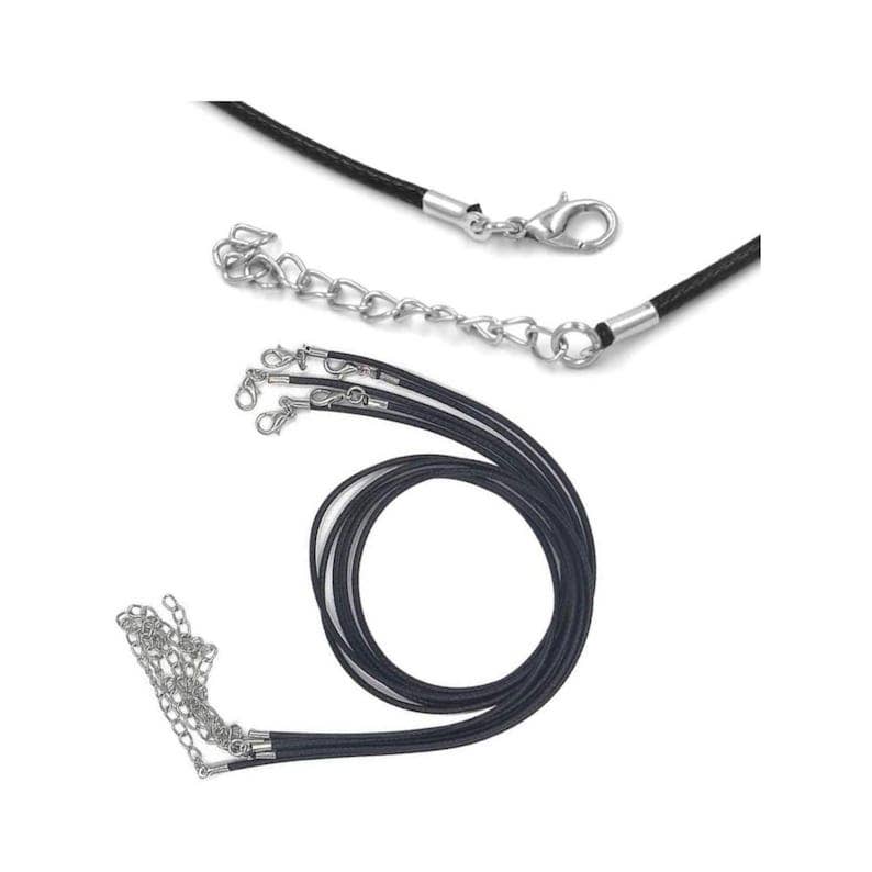 A Thousand Crystals – wholesale Link & chain necklace – NECKLACES, CHAIN, Silver Plated, Gold Plated or Waxed Chord1