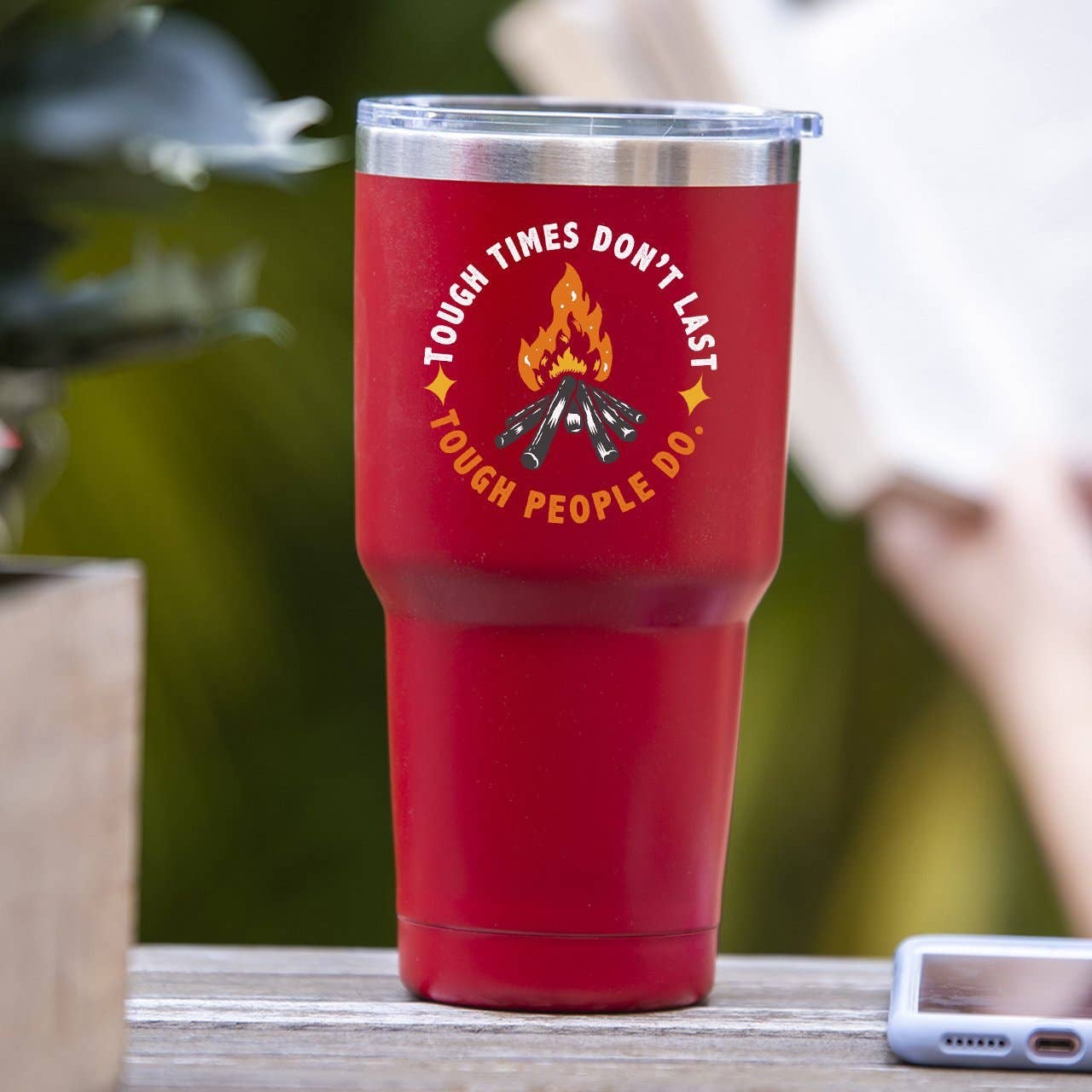 Soulful Wear - Wholesale Insulated Mug/Tumbler - Tough Times Don't Last, Tough People Do - Tumbler9