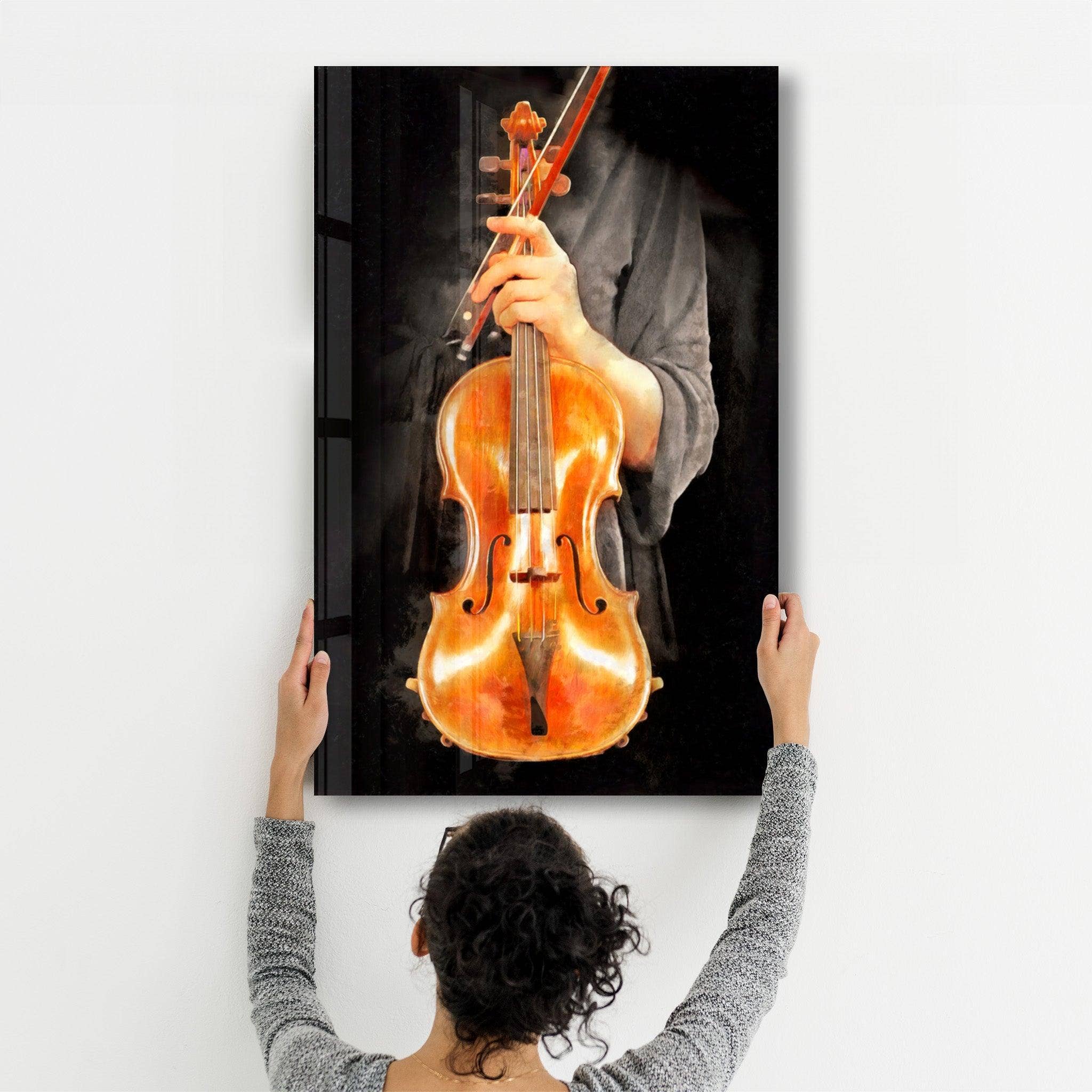 Artdesigna KG - Wholesale Art Print - Violin | Glass Wall Art1