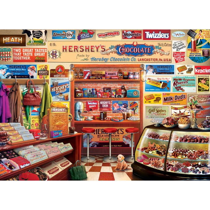 Masterpieces Puzzles - Wholesale Puzzle - Adult - Hershey's Candy Shop - 1000 Piece Puzzle