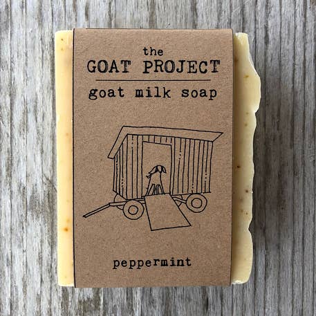 the GOAT PROJECT - Wholesale Bar Soap - peppermint goat milk bar soap0