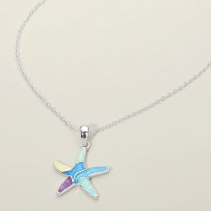 Starfish Charm Hanger Ketting voor wholesale door Sensibling Corp.
