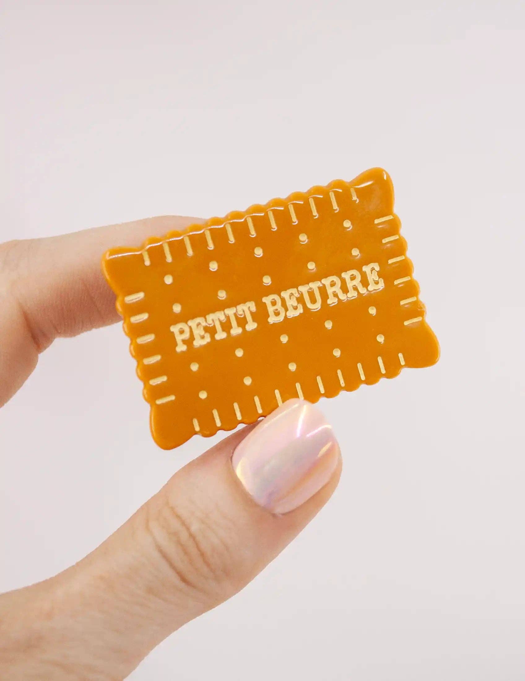 Joanna Behar - Wholesale Hair Clip - Women's - Petit Beurre french biscuit barrette alligator clip0