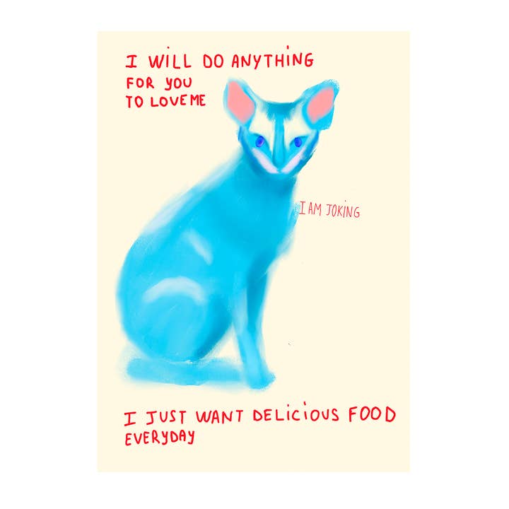 Brut - Wholesale Art Print - MEAN CAT | PRINT 1
