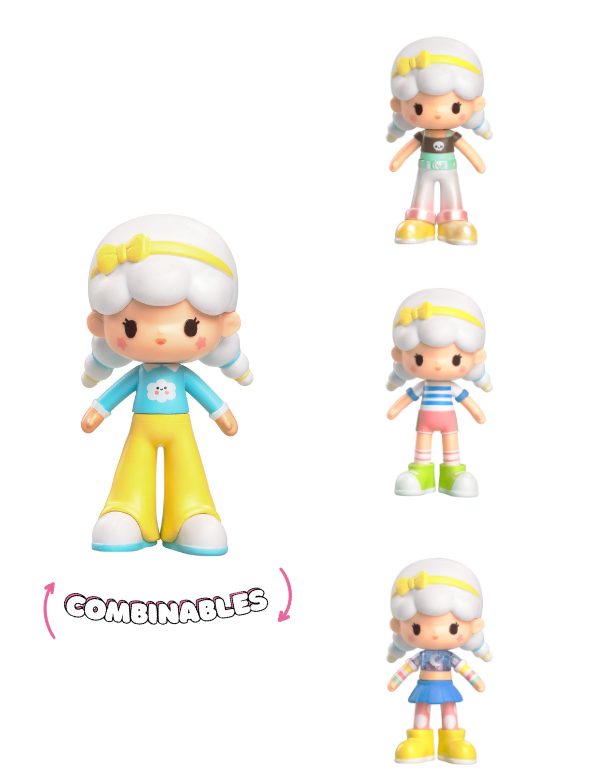 Triciclo Editores - Wholesale Doll Accessory Kit - Kids - Dundun Fashion Dolls - Display 8 units10