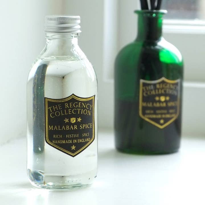 Malabar Spice - Navulling voor Reed Diffuser - 200 ml/6,6 fl oz - voor wholesale door Parkminster Home Fragrance Co