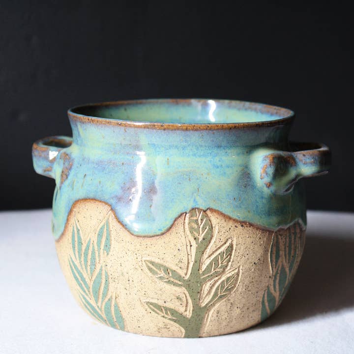 Botanical Soup Bowl for wholesale by The Midnight Mustard Seed