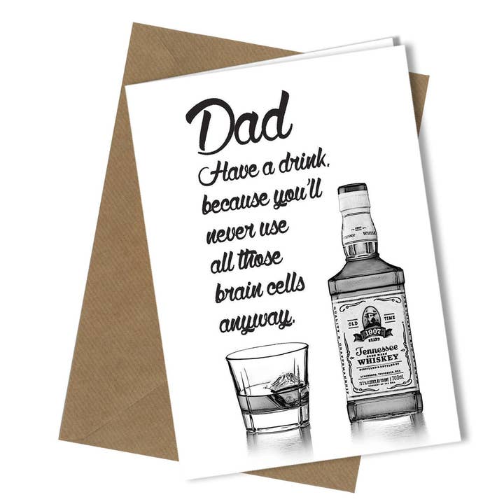 #S198 Brain Cells for wholesale by Close to the Bone Greeting Cards and Gifts