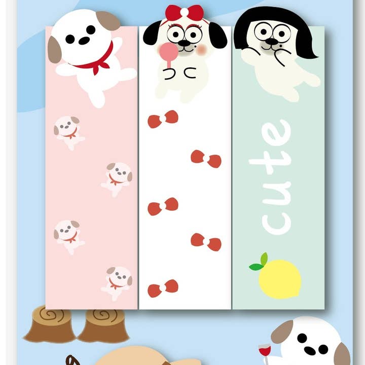 50528 Bloc-notes adhésifs Dog Party pour la vente par BCmini