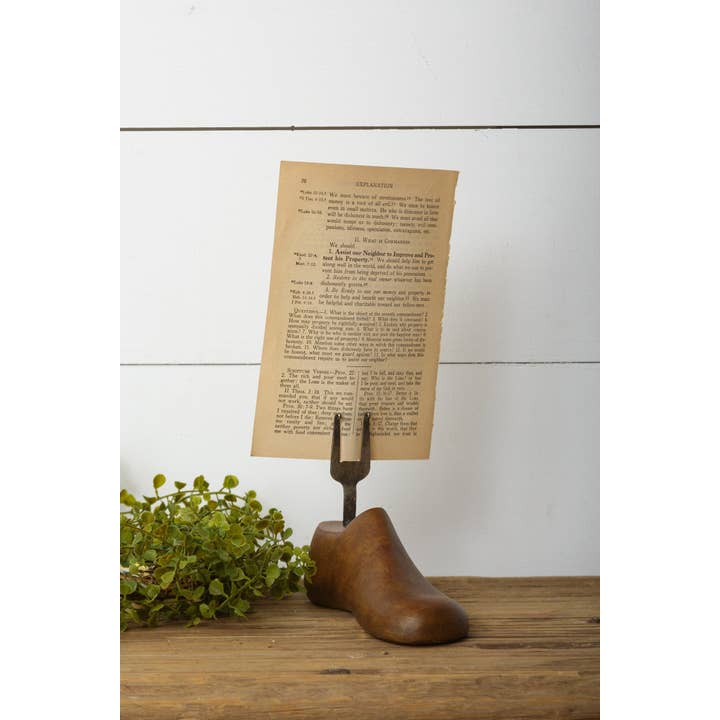 Audrey's Home & Gift - Wholesale Picture Frame Stand - Shoe Horn Picture Holder (PC)
