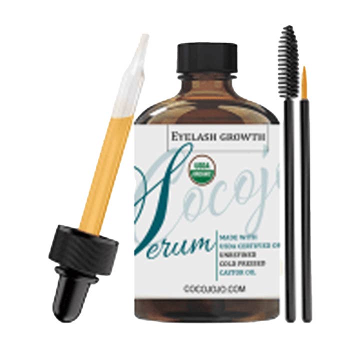 Eyelash Growth Serum USDA Certified Organic for wholesale by Coco jojo
