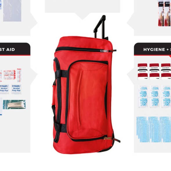 6 Person Necessity Survival Kit for wholesale by Wholesalesurvivalkits