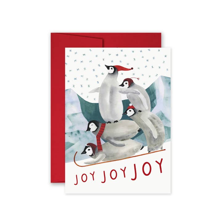 May We Fly – wholesale Julkort – Kälke Ride hälsningskort1