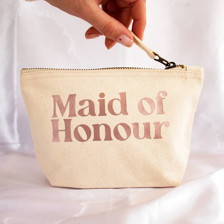 Maid of Honour Pouch for wholesale by TreatBox