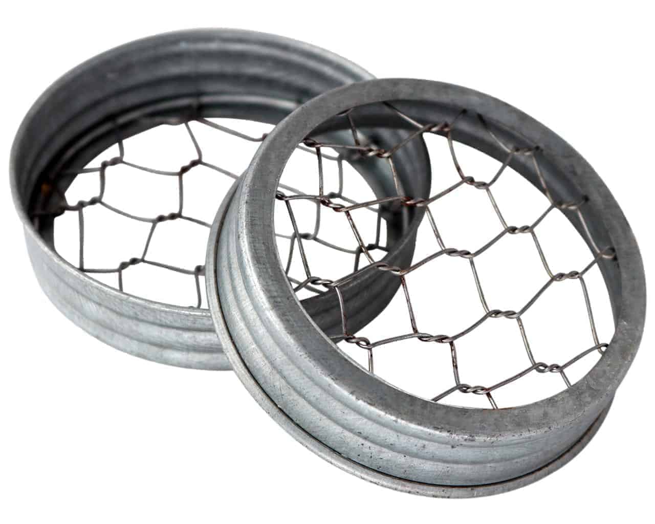 Mason Jar Lifestyle - Wholesale Jar - Galvanized Metal Flower Organizer Frog Lid for Mason Jars12