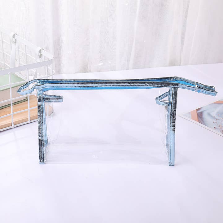 wandf - Wholesale Makeup/Cosmetic Bag - Travel PVC Transparent Cosmetic Bag Wash Bag2