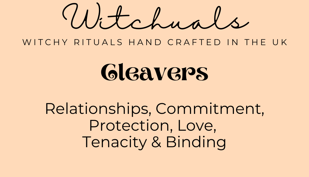 Witchuals - Rituals & Spellwork Apothecary - Venta al por mayor Artículo de meditación - Cleavers1