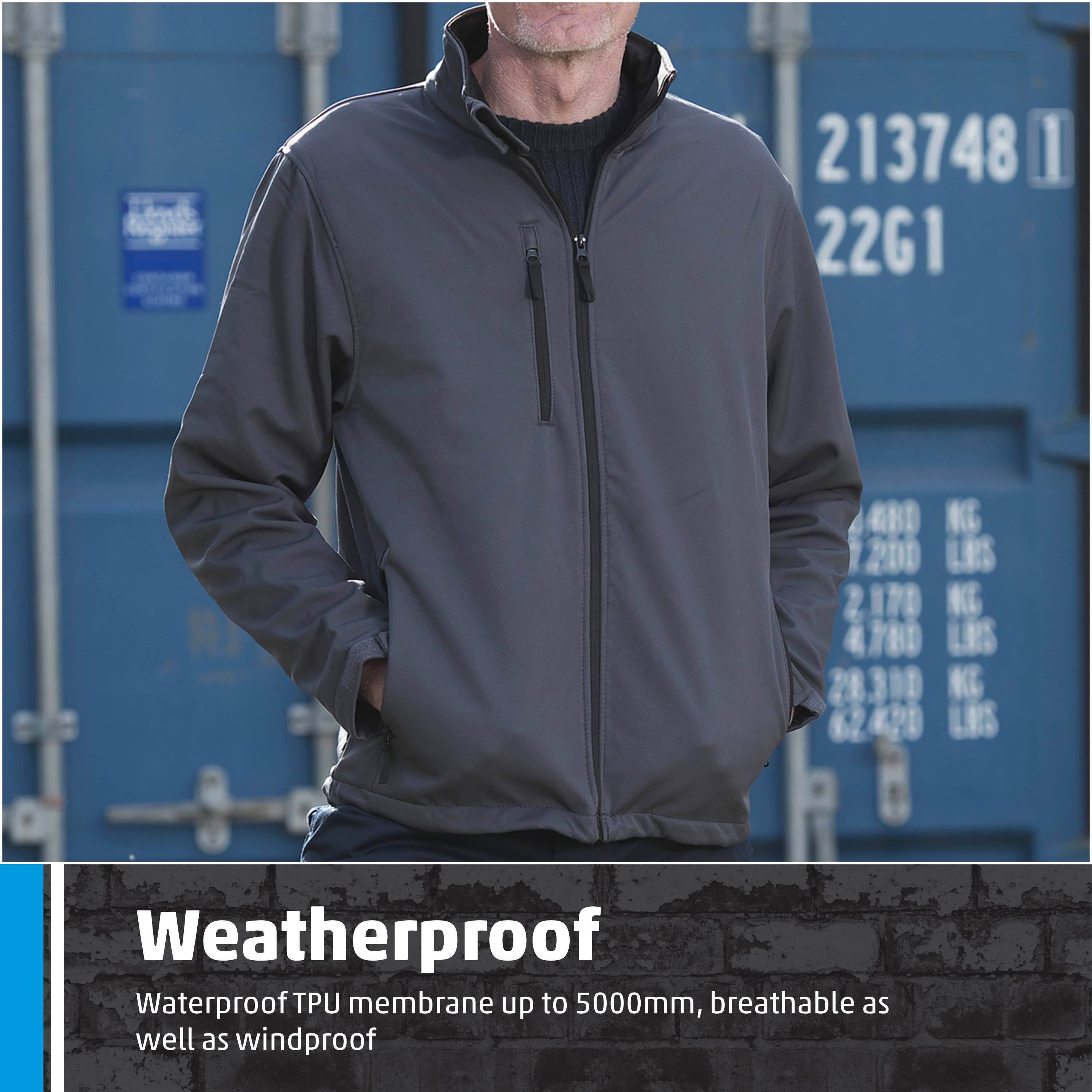 TuffStuff Workwear - Vente Veste de sport – homme - Veste softshell Fort Selkirk doublée en polaire, confortable7