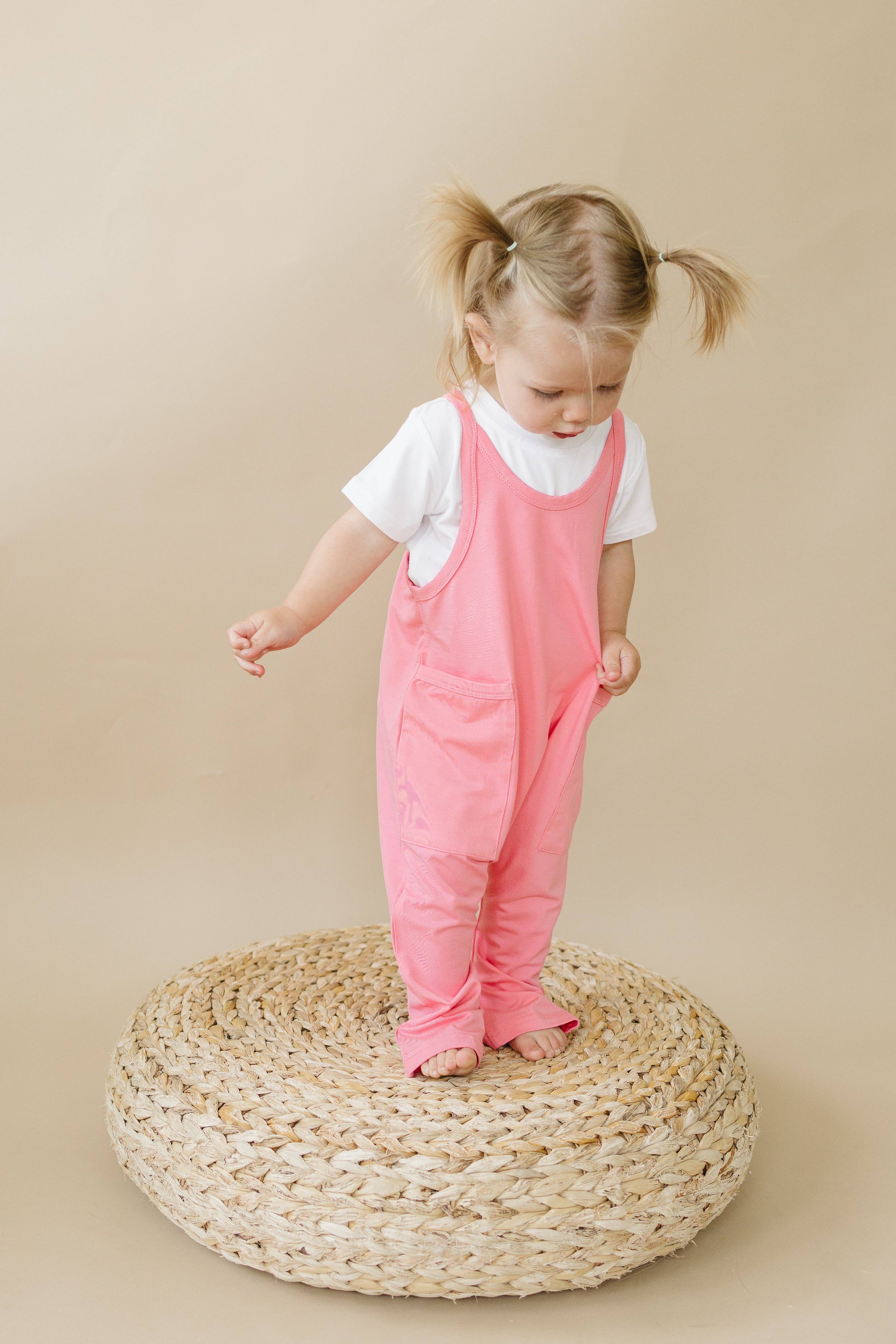 Little Joy Co. - Wholesale Jumpsuit - Baby - Bamboo Tank Romper - Girls Baby Toddler Outfit Clothing2