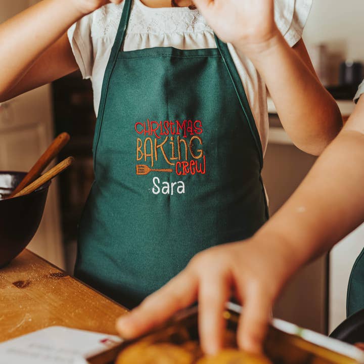 Christmas Cookie Apron Kids-Regular size for wholesale by Sewing From The Hart