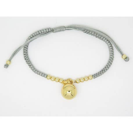 F de Bm créations – Engroshandel Armbånd med vedhæng – Graviditetsarmbånd i guldfarve – gave til den kommende mor0