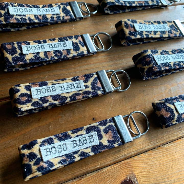 Little L Sews – wholesale Keychain – Women's – Glitter Fabric Key Fobs10