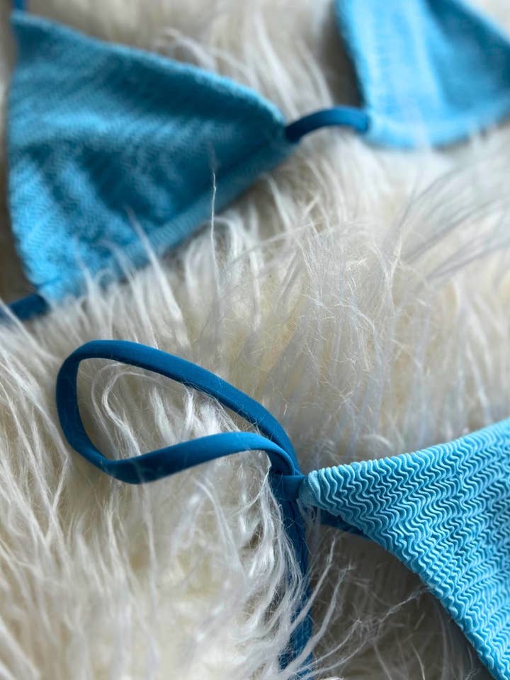 Sample: Itty Bitty Bikini Bottom - Swim-Up Bar Blue for wholesale by Bouncy