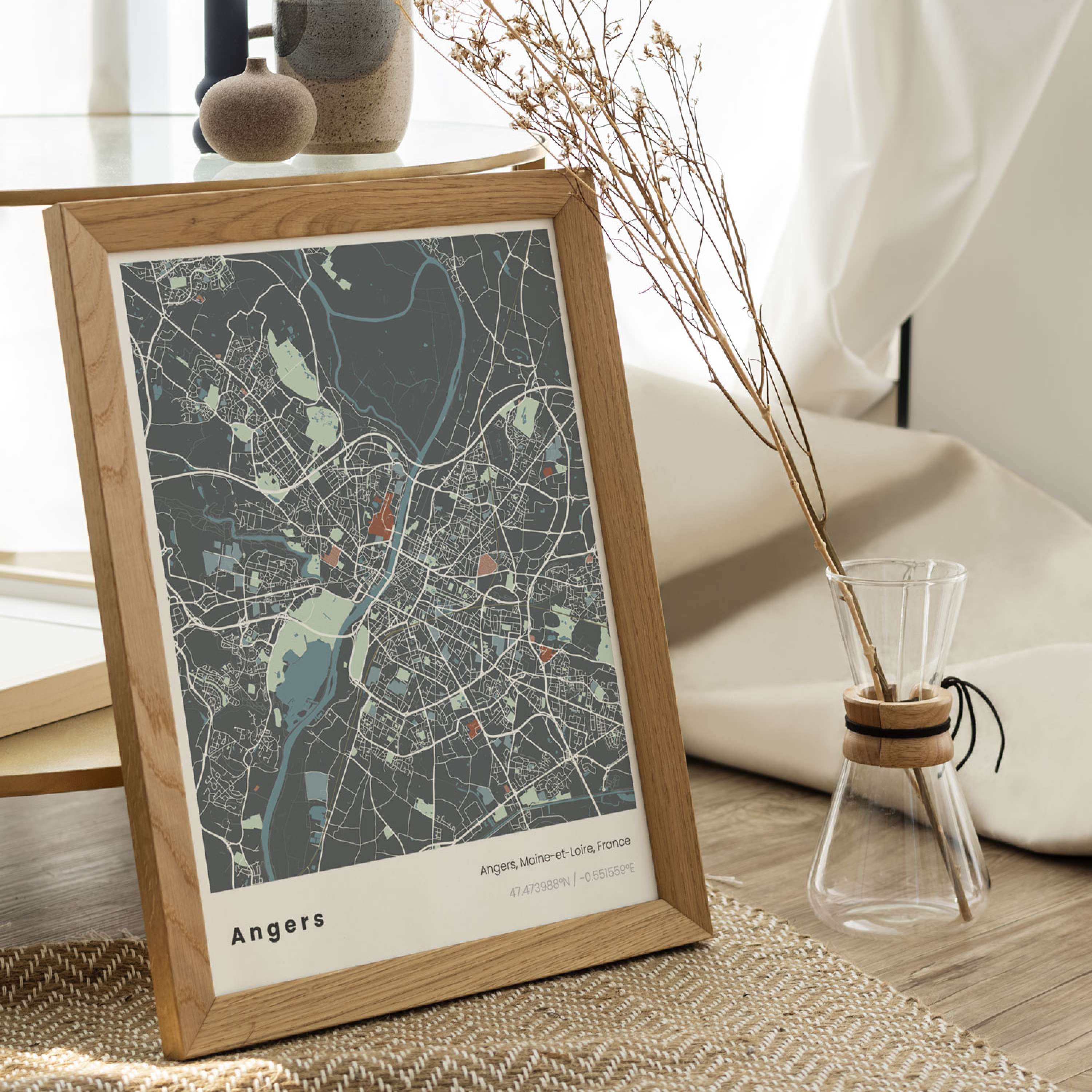 Paperoad - Wholesale Poster - City poster - Angers3