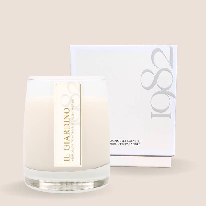 il Giardino (8.5 oz Single Wick) Candle for wholesale by 1982 Candle Co.