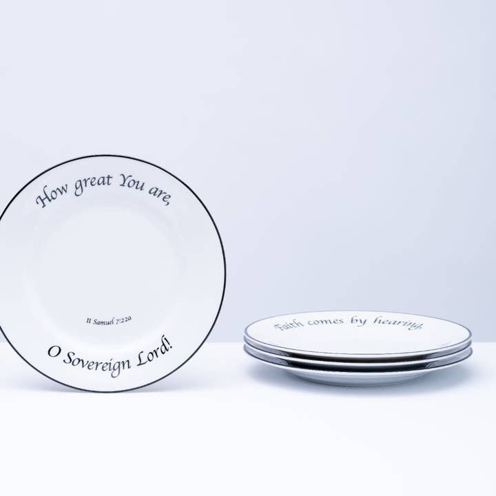 Daily Bread Salad Plates, Set of 4 for wholesale by Feed on the Word